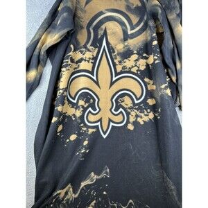 New Orleans Saints hooded stadium blanket